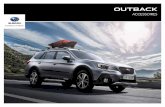 ACCESSOIRES · 2020-04-24 · Met de originele Subaru Accessoires heeft u de mogelijkheid de stijl, prestaties en uitrusting van uw Subaru Outback naar een nog hoger niveau te brengen.