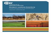 Windpark Landtong Rozenburg · het veiligheidsonderzoek bij alle onderzochte alternatieven alsmede de huidige referentiesituatie de faalkansverhoging op de vier buisleidingen de richtwaarde