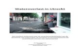 Wateroverlast in Utrecht · 2016-12-20 · Wateroverlast in Utrecht Een juridisch onderzoek naar de verantwoordelijkheden van de gemeente, het waterschap, de provincie en perceeleigenaren