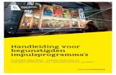 Handleiding voor begunstigden impulsprogramma’s · 1.8 Vermelding financiële steun en logo Toerisme Vlaanderen 11 1.9 Internationale promotie 12 1.10 Monitoring 14 1.11 Kwaliteit