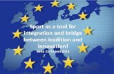 Sport as a tool for integration and bridge between …isb.colo.ba.be/doc/Pres/TD2018/TSP18_22_Europeseverhale...between tradition and innovation [•Ma 11.6 aankomst •Di 12.6 inleiding