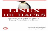 Linux 101 Hacks linux.101hacks - The Geek Stuff...Linux 101 Hacks linux.101hacks.com 1 引文 ―世界上只有10种人:理解 H二进制 H的人，不理解二进制的人，以及理解