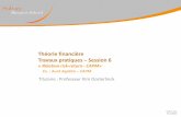 Theorie financière Travaux pratiqueshomepages.ulb.ac.be/~koosterl/GESTS301/TP6sol.pdf · •8) Comment déterminer le portefeuille qui doit être sélectionné? On utilise le ratio