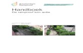Handboek, de rainproof tuin actie...3 1. De rainproof tuin actie 1.1 Aanleiding We krijgen vaker te maken met hoosbuien. Bij een normale regenbui stroomt het regenwater dat onder andere