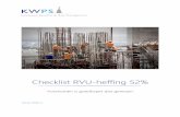 Checklist RVU-heffing 52% - KWPS RVU... · 2020-02-14 · 2 KWPS | Strawinskylaan 1115 | 1077 XX Amsterdam | T +31 20 589 18 18 | | follow us on twitter Inhoud 1. Wat is een RVU en