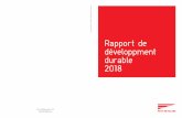 RAPPORT DE DÉVELOPPMENT DURABLE FAST RETAILING 2018 Rapport de développment durable … · 2020-01-14 · Le développement durable est une partie intégrante de nos activités