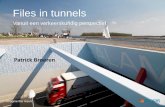 Files in tunnels - KPT€¦ · Inleiding • Tunnels over het algemeen in stedelijk gebied. • Kenmerken: o Weinig alternatieven met een hoge capaciteit o Hoge intensiteiten o Veel