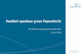Kwaliteit openbaar groen Papendrecht€¦ · Deze kwaliteitsniveaus zijn beschreven in de Kwaliteitscatalogus openbare ruimte 2013 (publicatie 323). Als illustratie is hi eronder