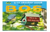5-12 oktober 2008 D/2008/3241/199 BOSBos en Klimaat Tot slot: voor je ligt niet de traditionele Week van het Bos-programma-krant, maar een themakrant waarin je heel wat informatie