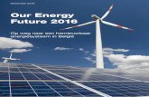 Our Energy Future 2016 - Bond Beter Leefmilieu...4 Our Energy Future 2016 Hier moet nog opgemerkt worden dat het onderzoeks-werk van 3E eerder gericht is op een technisch publiek.4