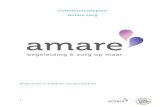 Communicatieplan Amare zorg - WordPress.com · Iedere week verschijnt er een nieuwe blog over de activiteiten die Amare zorg die week met de kinderen heeft gedaan. Op deze manier