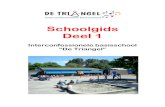 Schoolgids Deel 1 - triangelgouda.nl · 5.6 De overgang van peuterspeelzaal naar basisschool 5.7 De overgang naar het voortgezet onderwijs 5.8 Buitenschoolse activiteiten 5.9 Overblijven