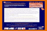 uitnodiging Mind the gap; dementie en de kunst van het … · 2014-11-15 · Mind the gap; dementie en de kunst van het ont-regelen op 7 maart 2012 in de Bagagehal van Loods 6 te