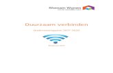 20173001 Ondernemingsplan 2017-2020 ... - Rhenam Wonen · Rhenam Wonen zet zich in voor betaalbaar, kwalitatief en duurzaam wonen in de gemeenten Rhenen en Utrechtse Heuvelrug. Met