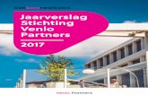 Jaarverslag Stichting Venlo Partners 2017 · 2019-04-24 · 6 7 De organisatie Venlo Partners had in 2017 drie vaste medewerkers (3 FTE) in dienst. Daarnaast Eefke den Dekker als