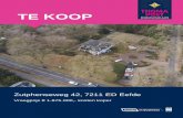 TE KOOP - Thoma Post · 2020-04-26 · TE KOOP in een prachtige bosrijke omgeving dit indrukwekkende landhuis genaamd "de Haemstede " gelegen op een perceel grond van ruim 8.925 m²,