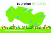 Begroting 2019-2022 - Utrechtse Heuvelrug · sturen op een grootschalige omvorming van de energievoorziening van woningen en industrie. ... komen, is het structurele effect op de