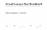 Werkplan 2018 - CultuurSchakel1. Basisonderwijs In 2018 werken we door aan verbetering van de kwaliteit en de verankering van cultuuronderwijs door: • visieontwikkeling, advisering,