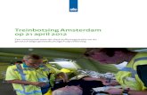 Treinbotsing Amsterdam op 21 april 2012 · Voor gerechtvaardigd vertrouwen in verantwoorde zorg luidt het motto van de Inspectie voor de Gezondheidszorg. De Inspectie stelt zich tot