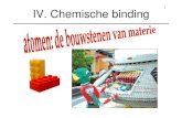 IV. Chemische binding - VTK Gent...stap 3: atomisatie F2 stap 2: IE1 Li stap 1: sublimatie Li (s) F2 (g) LiF (s) 2 1 Li + → roosterenergie is drijvende kracht vorming ionaire verbinding