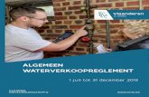 ALGEMEEN WATERVERKOOPREGLEMENT - FARYS...6 - Brochure AWVR - 1 juli - 31 december 2019 HOOFDSTUK 1 - DEFINITIES Artikel 1. In dit algemeen waterverkoopreglement wordt verstaan onder: