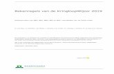 Rekenregels van de KringloopWijzer 2019 2020-01-06آ  excretie van ganzen) en â€کstalmestâ€™ (inclusief