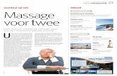 ZATERDAG23AUGUSTUS2008AD intro reiswereld 3 avontuur … algemeen dagblad.pdfschoenen. pagina 19 REPORTAGES RUBRIEKEN Massage voor twee ... site sprak bovendien van zalige ervaringen