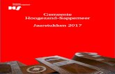 Gemeente Hoogezand-Sappemeer Jaarstukken 2017 · Hoogezand-Sappemeer, Slochteren en Menterwolde mogen er per 2018 niet op achteruit gaan. 3.1.1 Meldingen openbare ruimte: hier is