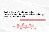Advies Culturele Investeringsrekening Amsterdam · advies kregen maar geen geld ten gevolge van onvoldoende saldo, moet voorkomen worden. De financiële ruimte voor bewezen kwaliteit