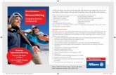 Allianz GA Advertentie Reisverzekering A5 Belgie...Reisbijstand personen Wij raden u aan om een reisbijstandsverzekering af te sluiten, zo reist u beschermd en kunt u onbezorgd van