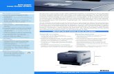 Dell Colour Laser Printer 5110cn€¦ · softwaretoepassing en de complexiteit van het document. 2 Optionele multiprotocolkaart vereist. 3 Tonerrendement voor zwart-wit en kleur is