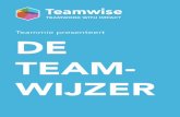 Teammie presenteert DE TEAM- WIJZER › images › 79lGT › de-teamwijzer.pdf · Het is een unieke combinatie van online samenwerking en e-learning. Communiceren met je team en de