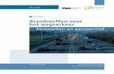 Factsheets Brandstoffen voor het wegverkeer · — Nieuwe emissiefactoren voor Euro V en Euro VI ... van de ontwikkeling in de Nederlandse elektriciteitsmix. In termen van kosten