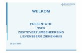 Lievensberg Ziekteverzuimbeheersing-Pres. Matchpoint 25-06 ...portal.matchpointatwork.nl/UserFiles/Files... · 70% van de arbeidsbevolking heeft per 14 dagen één of meerdere keren