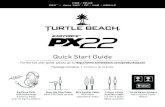 Quick Start Guide - Turtle Beach€¦ · Settings > Input Device > Turtle Beach USB Headset 2. ... FR I Connecter un appareil mobile à l’entrée auxiliaire pour écouter de la