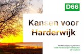 Verkiezingsprogramma 2018-2022 - D66 Harderwijk€¦ · Sterke organisatie 51 D66 gaat voor een groene en duurzame stad. Wij willen je daarom vragen om goed aan het milieu te denken