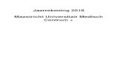 Jaarrekening 2018 Maastricht Universitair Medisch …...- de periode toerekening van de Opbrengsten zorgverzekeringswet - de toekomstige verplichtingen uit hoofde van de diverse voorzieningen.