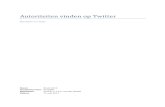 Autoriteiten vinden op 2011-05-12آ  Tweet Een tekstbericht, waarvan de inhoud uit maximaal 140 karakters