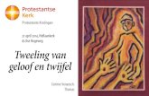 27 april 2014, Hoflaankerk ds Ilse Hogeweg Tweeling van ... Beamer Hoflaankerk... · schriftlezing: I Petrus 2: 1-5a 1 Ontdoe u dus van alles wat slecht is, van alle bedrog en hui-