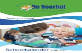 Schoolkalender 2016-2017 › uploads › files › De-Voorhof-ka... · 2016-11-30 · Oktober 2016 Week Maandag Dinsdag Woensdag Donderdag Vrijdag Zaterdag Zondag 40 wk 7 3 4 Dierendag