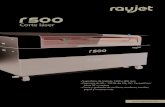 Corte láser - Rayjet Laser · La R500 viene con un láser CO 2 de DC de alta potencia para trabajos de corte rápidos, un láser CeramiCore® RF, CO 2 para grabado de alta calidad
