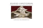 KLEIO-HISTORIA · Recensie Roger S. Bagnall, The Encyclopedia of Ancient History (John Wiley And Sons Ltd 2012) 32 Recensie Anton van der Lem, Mijn weg tot de historie & Gebeden.