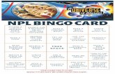 0b Stan.¿eJ 0 2019 CSLP - Nampa Public Librarynampalibrary.org › wp-content › uploads › sites › 7 › 2019 › 06 › Bingo-… · NPL BINGO INSTRUCTIONS Activities and reading