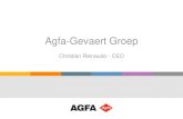 Agfa-Gevaert Groep - Vfb...2 Agfa Groep: omzet 2013 Per businessgroep Per regio 100% = 2.865 miljoen euro Specialty Products 8% Graphics 52% HealthCare 40% Europa 40% NAFTA 25%