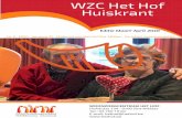 WZC Het Hof Huiskrant - samenouder.be › wp-content › uploads › 2020 › 06 › Huiskrant-… · Het huiskoor ‘ La Musica’ komt wekelijks samen om te repeteren. Op 18 december