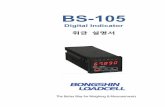 BS-105 K manual - BONGSHIN · 2016-07-21 · 1 indicator를 분해합니다. 2 indicator 내부의 휴즈를 분리하여 교체합니다. relay-output : com, hi(l3), ok(l2), lo(l