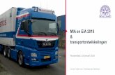 MIA en EIA 2018 transportontwikkelingen€¦ · Meesturende achterassen en intrekbare achterassen of separaat aangebrachte assen onder vrachtwagens, aanhangers en opleggers komen