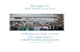 Stage in AZ Sint-Lucas › frontend › files › userfiles › files › Student... · 2020-04-28 · 5 Stage lopen in AZ Sint-Lucas… 1. Voor jouw stage aanvangt Voor elke stage