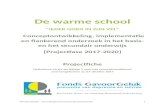 Fonds GavoorGeluk - Home€¦ · Web viewHet netwerk van warme scholen zal gebruik maken van het IGLOO-platform. Dit is een online platform waarop scholen ervaringen kunnen uitwisselen,