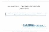 Vlaamse Trainersschool - Sport Vlaanderen · (jongeren, adolescenten en volwassenen) op clubniveau (tot en met 3de Kyu), rekening houdend met de ontwikkelingskenmerken van de doelgroep